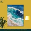 FRONT_MOCKUP Ocean Wave Abstract Wall Art