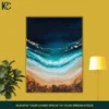 FRONT_MOCKUP Ocean Beach Abstract Wall Art