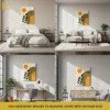 5_MOCKUP_COLLAGE Cheerful Boho Rainbow Wall Art