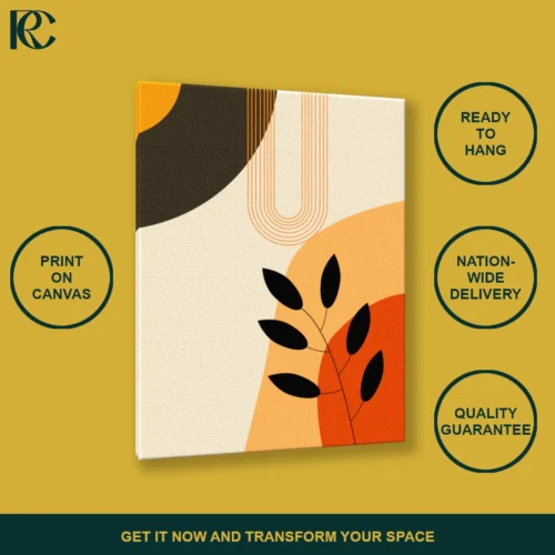 TILT_ANGLE_MOCKUP Beautiful Rust Boho Geometric Wall Art