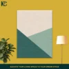 Minimalist Calm Color Geometric Blocks Set Of 3 Modern Wall Art Front Image Art 3 Minimalist calm color geometric blocks set of 3 modern wall art