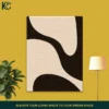 Minimalist Peaceful Flowing Dark Light Organic Shapes Set Of 3 Wall Art Front Image Art 2 Minimalist peaceful flowing dark & light organic shapes set of 3 wall art